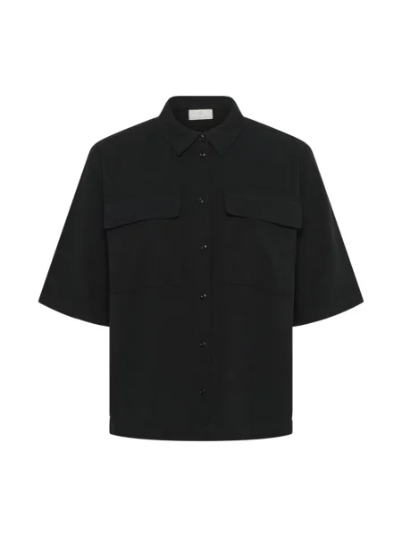 Koszula Kaffe z półrękawem czarna