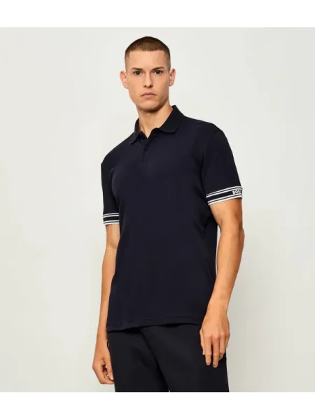 BOSS GREEN Polo Zone verde
