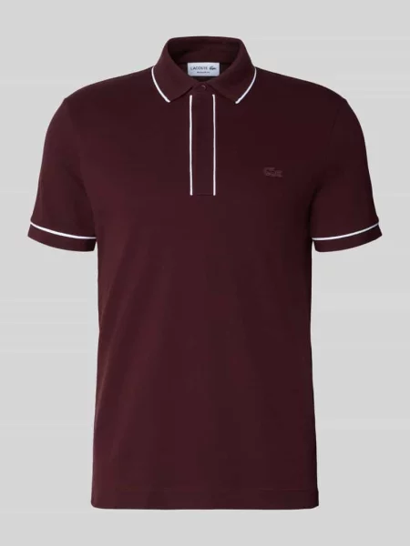 Koszulka polo o kroju regular fit z mieszanki bawełny Lacoste