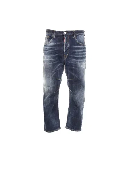 Jeansy Ducati Kawaii Straight Fit blau niebieskie