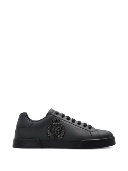 Sneakerși Dolce & Gabbana Portofino negru