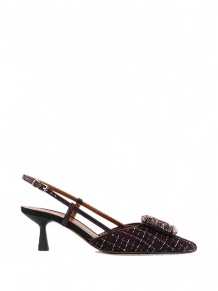 Bouclé pantofi cu toc Paul Warmer roșu