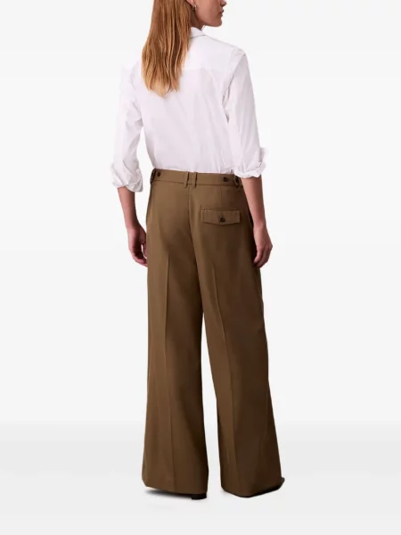 Pantaloni Calvin Klein maro