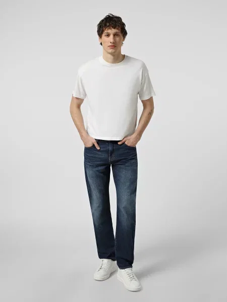 Прямі джинси Armani Exchange синій