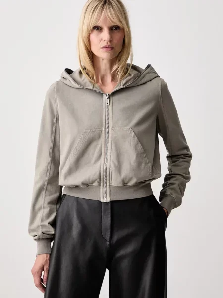 Rick Owens DRKSHDW Small Gimp hanorac cu și glugă din pentru femei