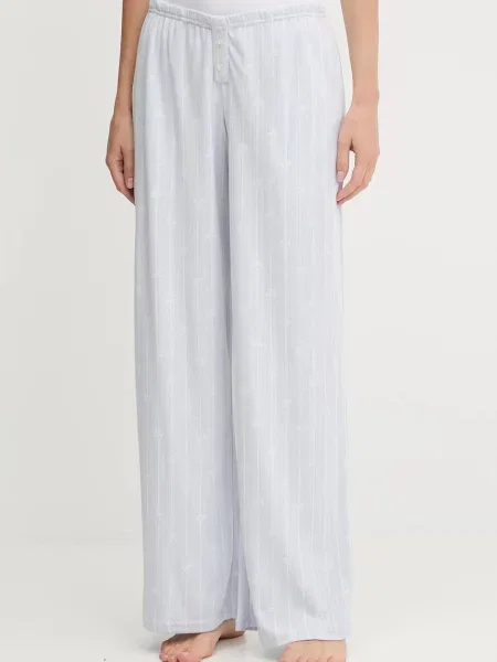 Pyžamové kalhoty Hollister Co. modrá