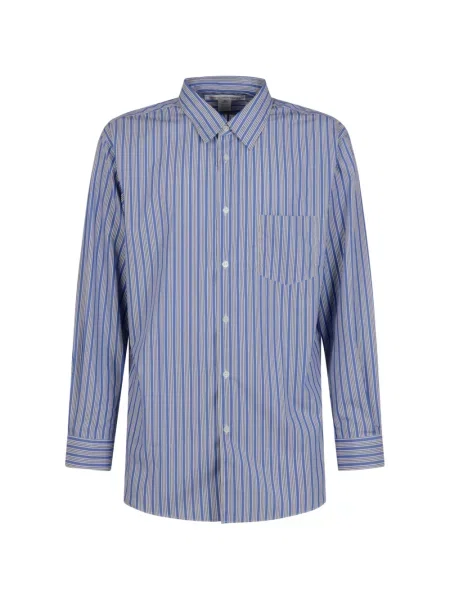 Pruhovaná košile Comme Des Garçons modrá