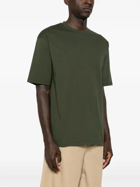 Scurt tricou Jil Sander cu decolteu rotund verde