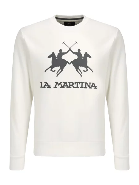 La Martina Mikina čierna / biela