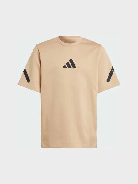 Дитяча Футболка adidas ZNE бежевий