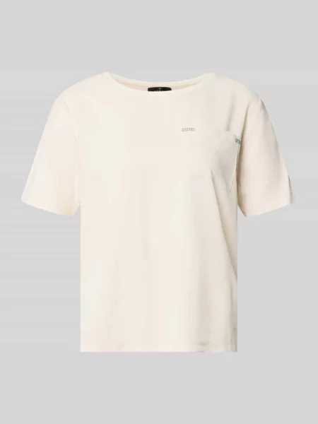 T-shirt z mieszanka z brustaszą Monari