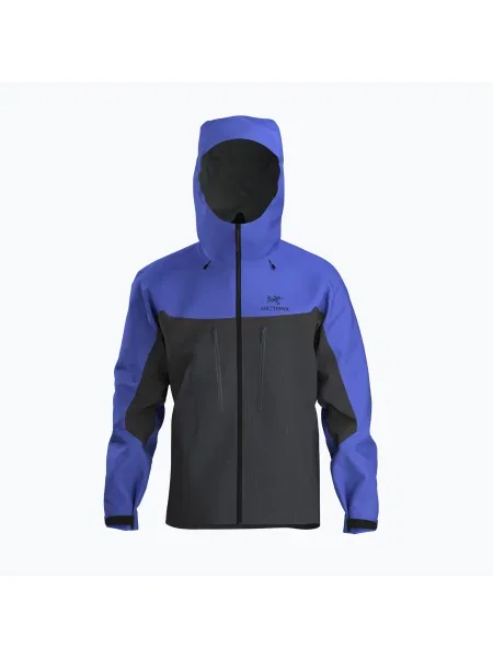 Мъжко дъждобранно яке Arc'teryx Alpha electra / black sapphire черно