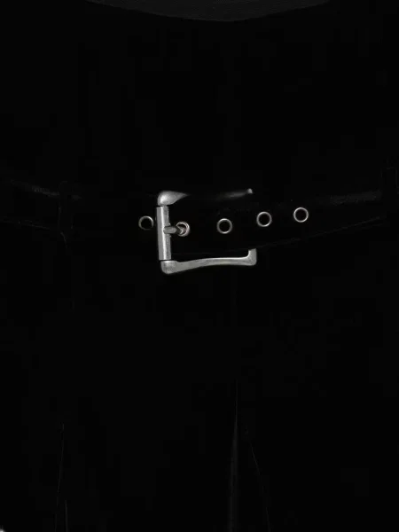 Cu centură fustă midi Ann Demeulemeester negru