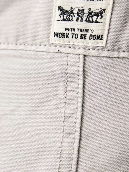 Levi's дънки loose дамски WORKWEAR LOOSE STRAIGHT сиво