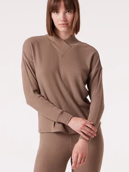 Водолазка Etam коричнева