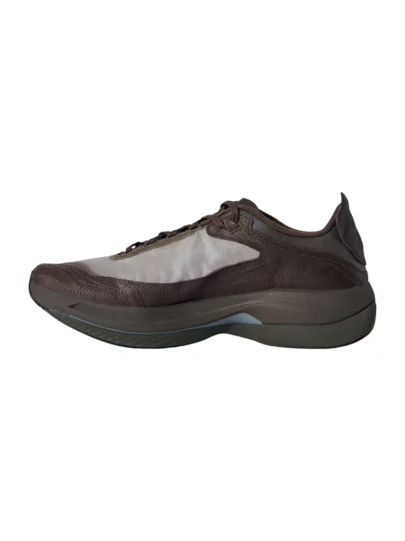 Sneakersy Salomon skórzane brązowe