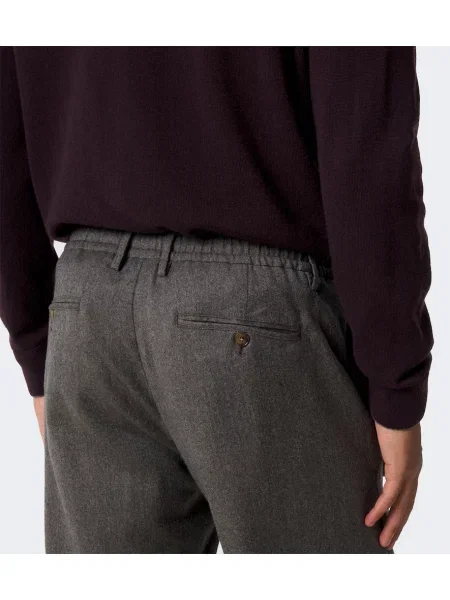 Pantaloni Canali de lână bej