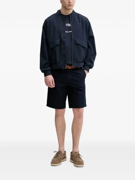 Tricou Michael Kors din jerseu albastru