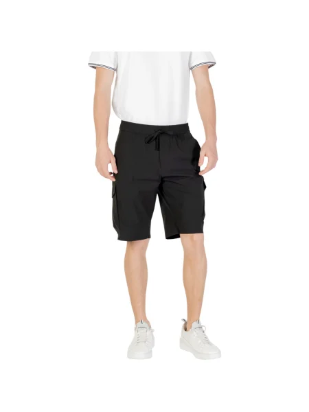 Pantaloni cargo Boss negru