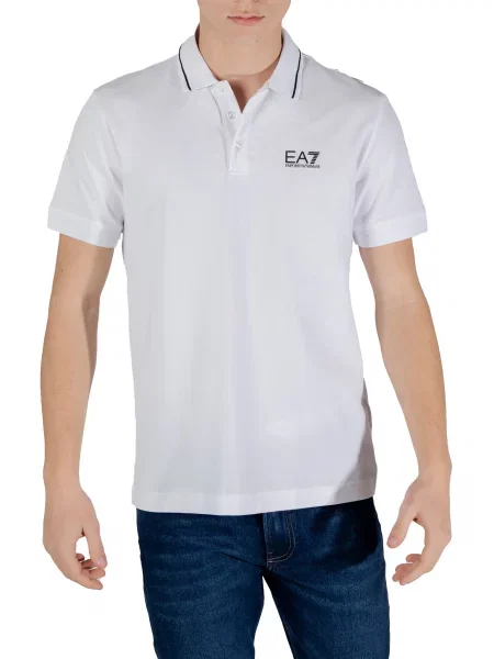Polo majica Ea7 bela