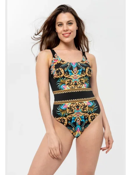 Купальник Uniconf поліамід/поліестер/поліуретан чорний