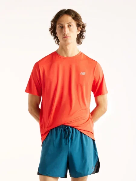 Спортивна футболка New Balance RC Essential червоний