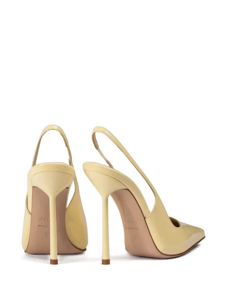Pantofi cu toc Le Silla slingback galben