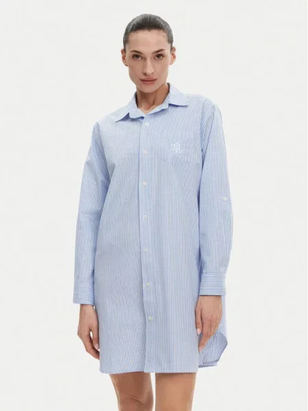 LAUREN RALPH LAUREN Noční košile modrá