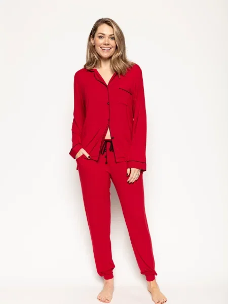Пижама Cyberjammies из модала красная