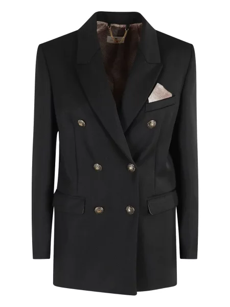 Sacou Elisabetta Franchi negru