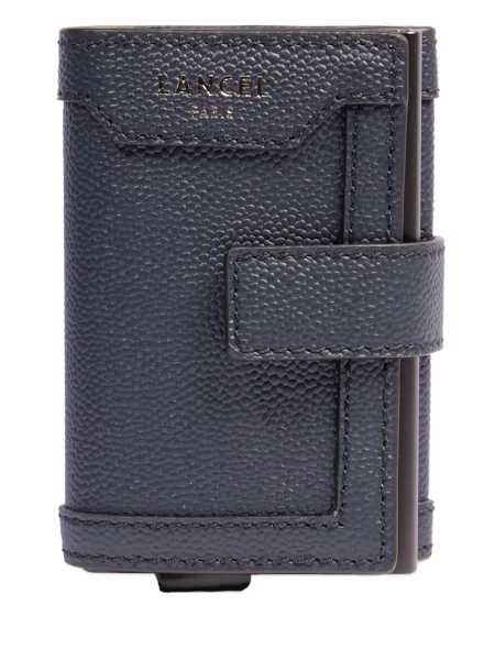 Portofel Lancel din piele albastru