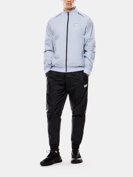 Спортивний костюм синій/чорний поліамід/поліестер чорний