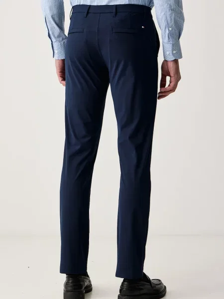 Tommy Hilfiger spodnie chinos granatowe