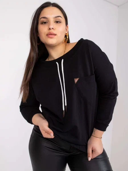 Hanorac Fashionhunters negru