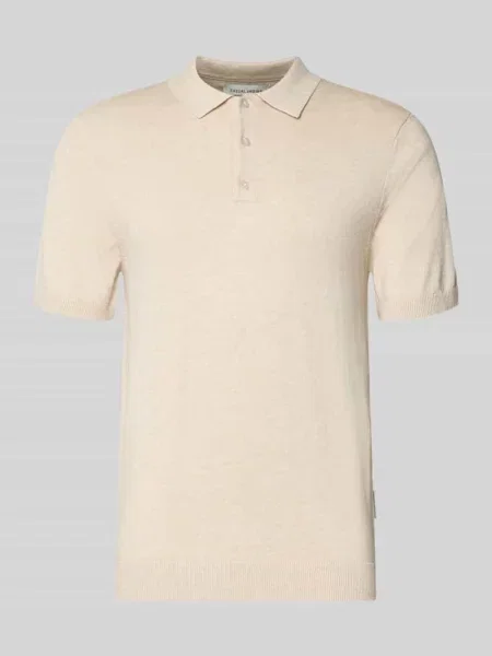 Koszulka polo o kroju regular fit z listwą guzikową model BELLS' Casual Friday