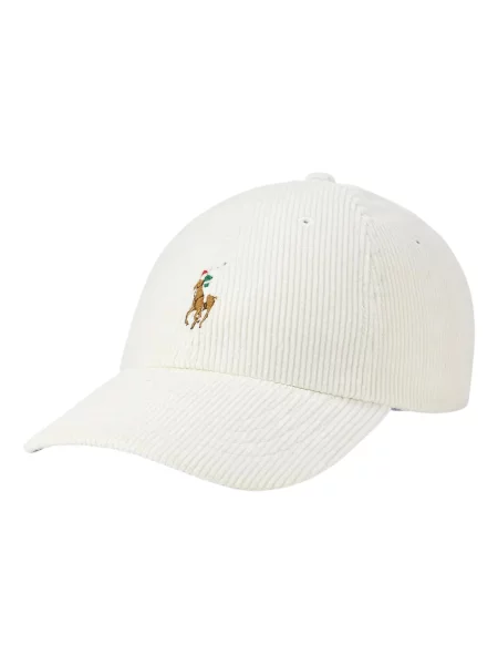 Czapka z daszkiem Polo Ralph Lauren biała
