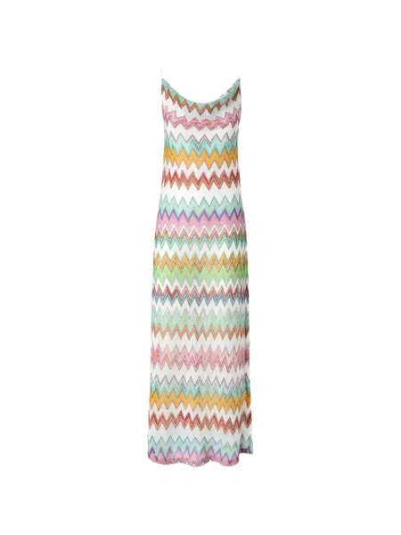 Lung rochie Missoni alb