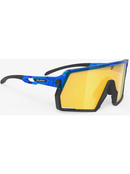 Okulary Rudy Project Kelion ciemnoniebieskie soczewka RP OPTICS Multilaser Yellow niebieskie