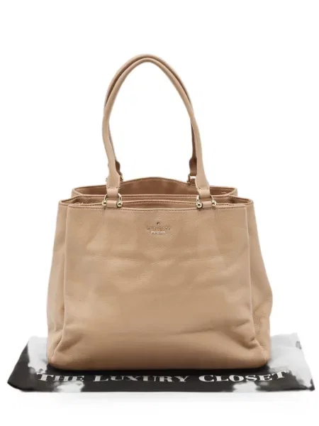 Geantă shopper Kate Spade din piele streetstyle