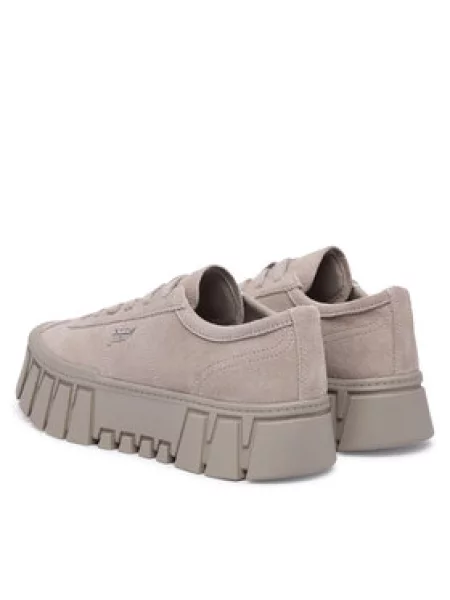 Tommy Jeans Sportcipők Platform Sneaker szürke