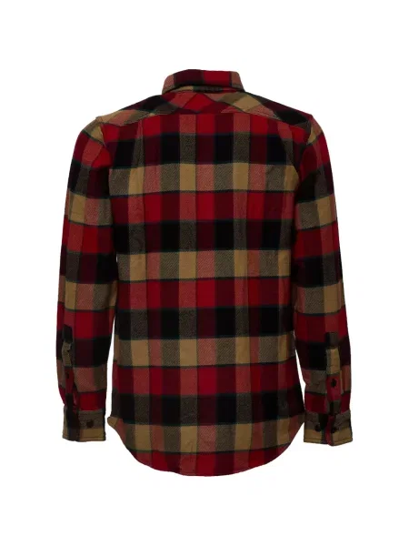 Kockás flanel ing Filson piros