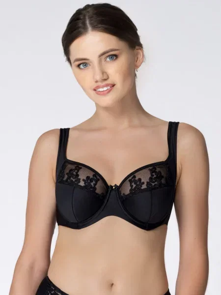Бюстгальтер Rosme RS Grace бавовна/поліамід чорний