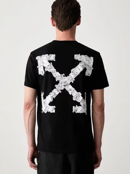 Off-White Heraldic Treshold Arrows tricou din pentru bărbați alb