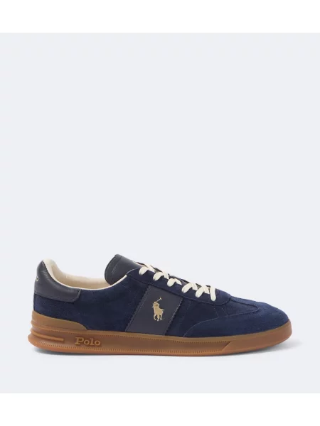 Superge Polo Ralph Lauren iz semiša modra
