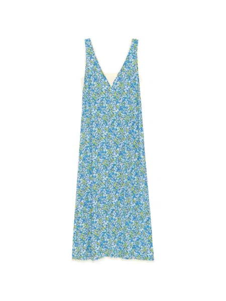 Rochie midi Zadig&voltaire cu model floral cu imagine albastru