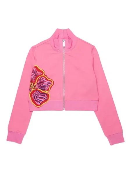 Bluza rozpinana dziecięca Dsquared2 różowa