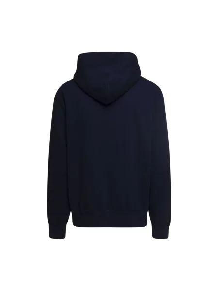 Bluza rozpinana Polo Ralph Lauren polarowa z logo granatowa