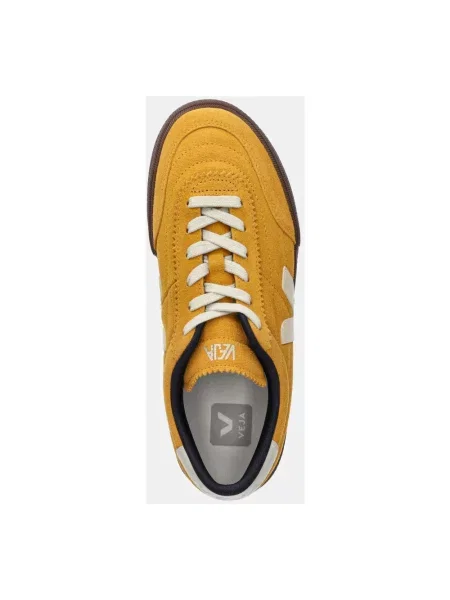 Sneakersy Veja zamszowe pomarańczowe