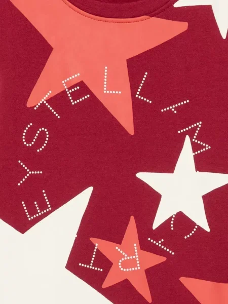 Bluza dziecięca Stella Mccartney czerwona