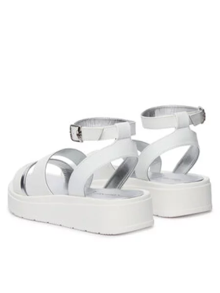 Sandále Calvin Klein Velcro Sandal D biela